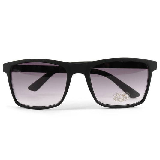 Black Matte Rectangle Sunglasses Selini New York