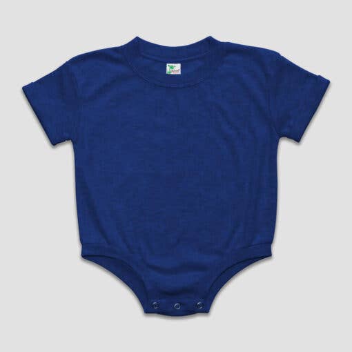 Infant Short Sleeve Baby Bubble Romper Trendy Super Soft DIY Laughing Giraffe