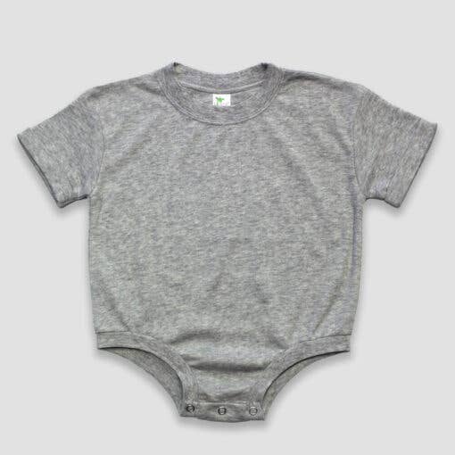 Infant Short Sleeve Baby Bubble Romper Trendy Super Soft DIY Laughing Giraffe