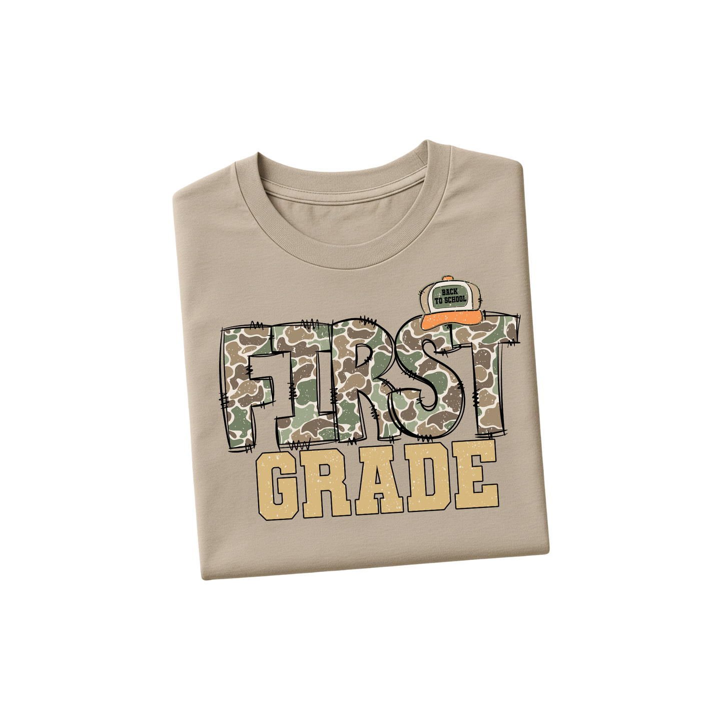 Camo Grade Shirt – Back to School (Pre-K through 5th Grade) Gallery 334
