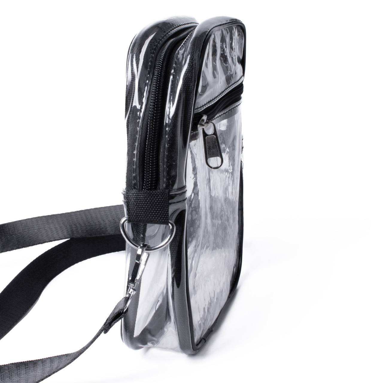 Clear Crossbody Mini Bag with Adjustable Strap-CLBG1200-BK Selini New York