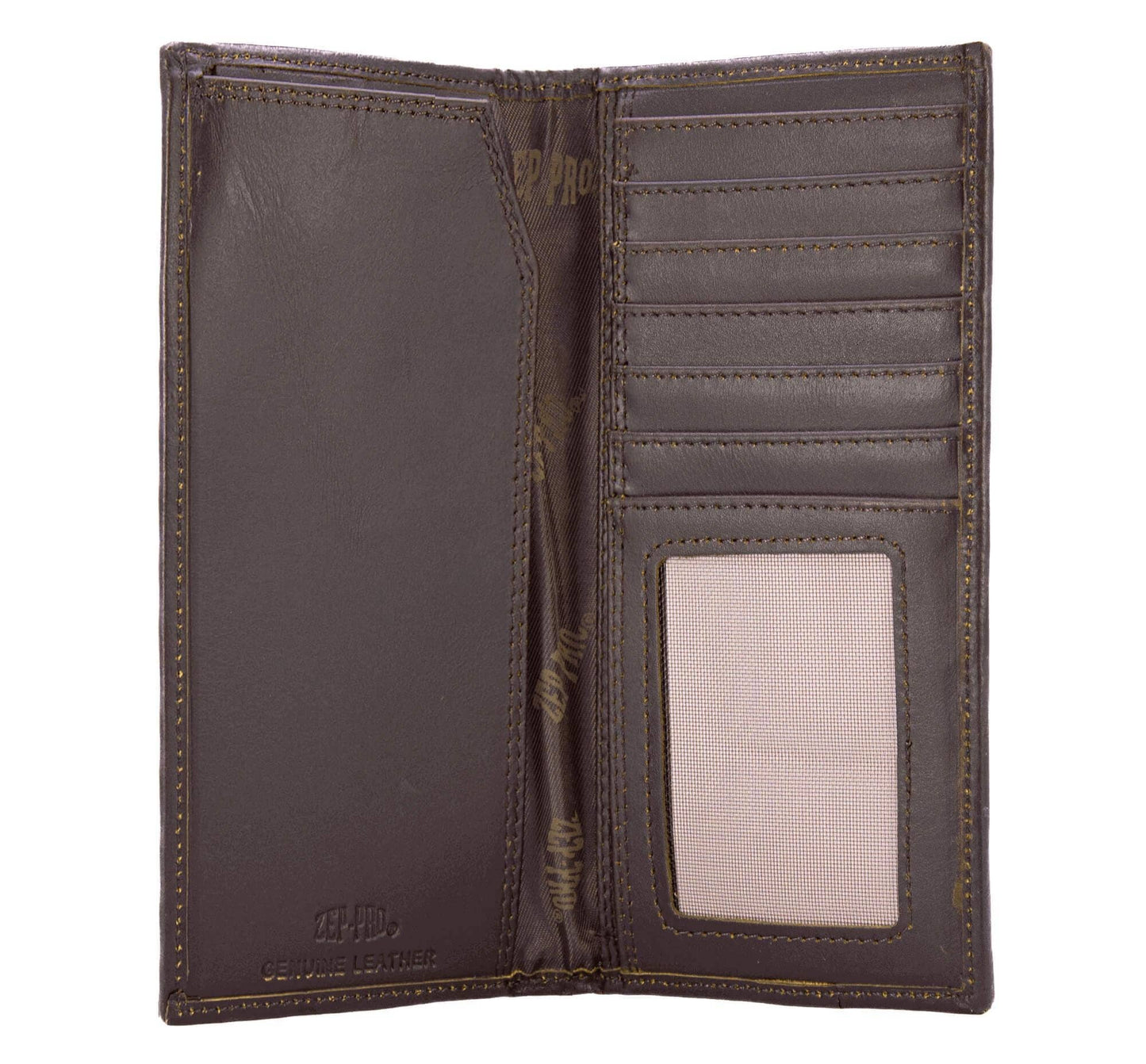 Mallard Men's Secretary Old School Camo Leather Wallet.