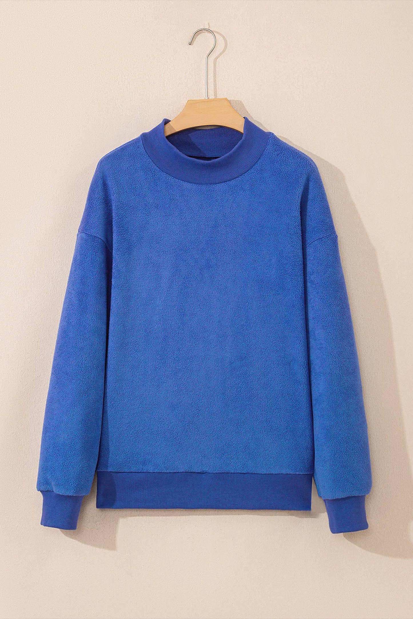HOT Oversize Reversible Mock Neck Sweatshirt| S-4X Little Daisy Closet