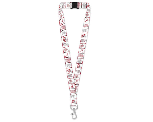 The University of Alabama Lanyard Gracefully Made Art