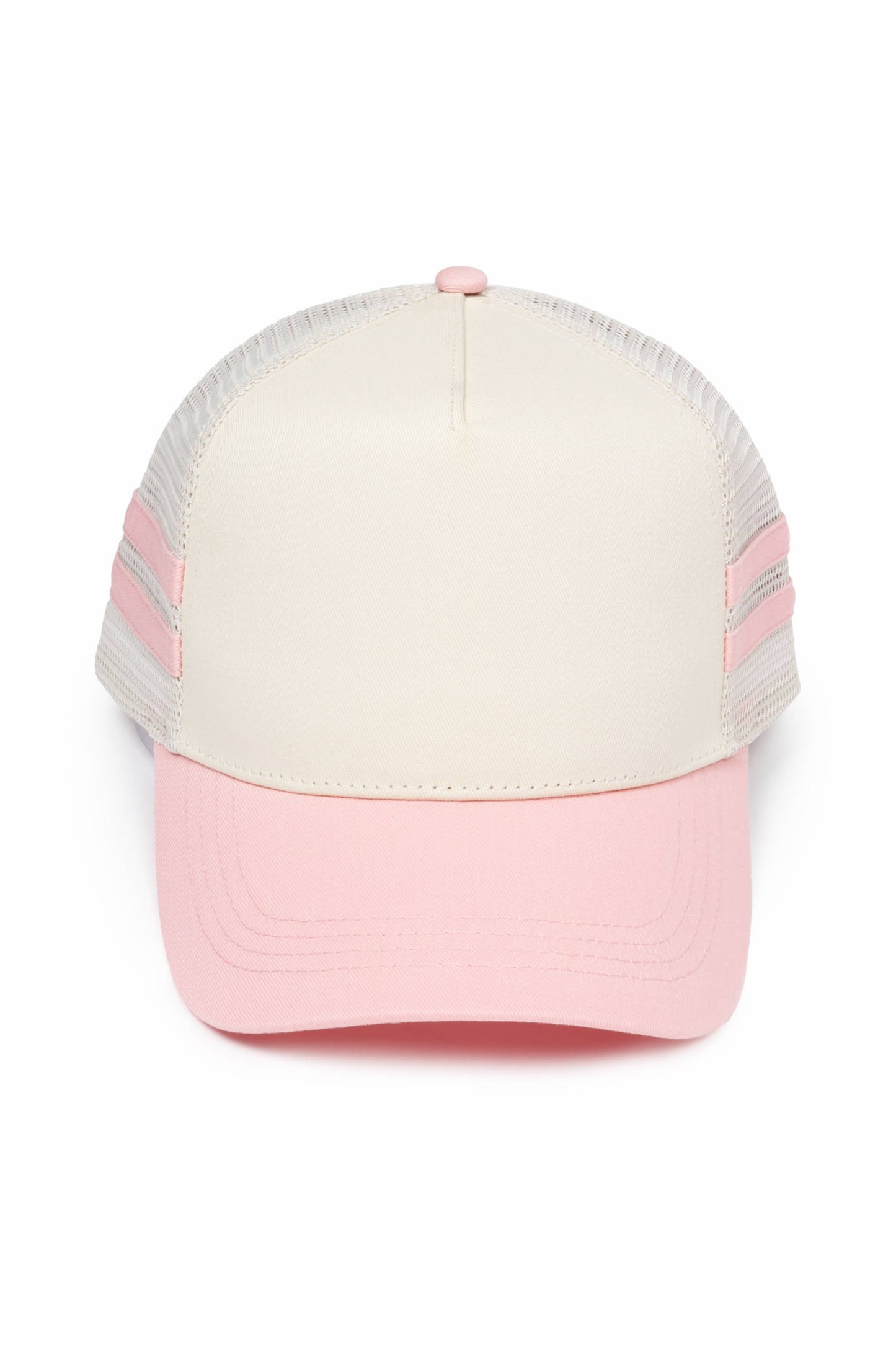 Retro Stripe Mesh Trucker Cap David And Young