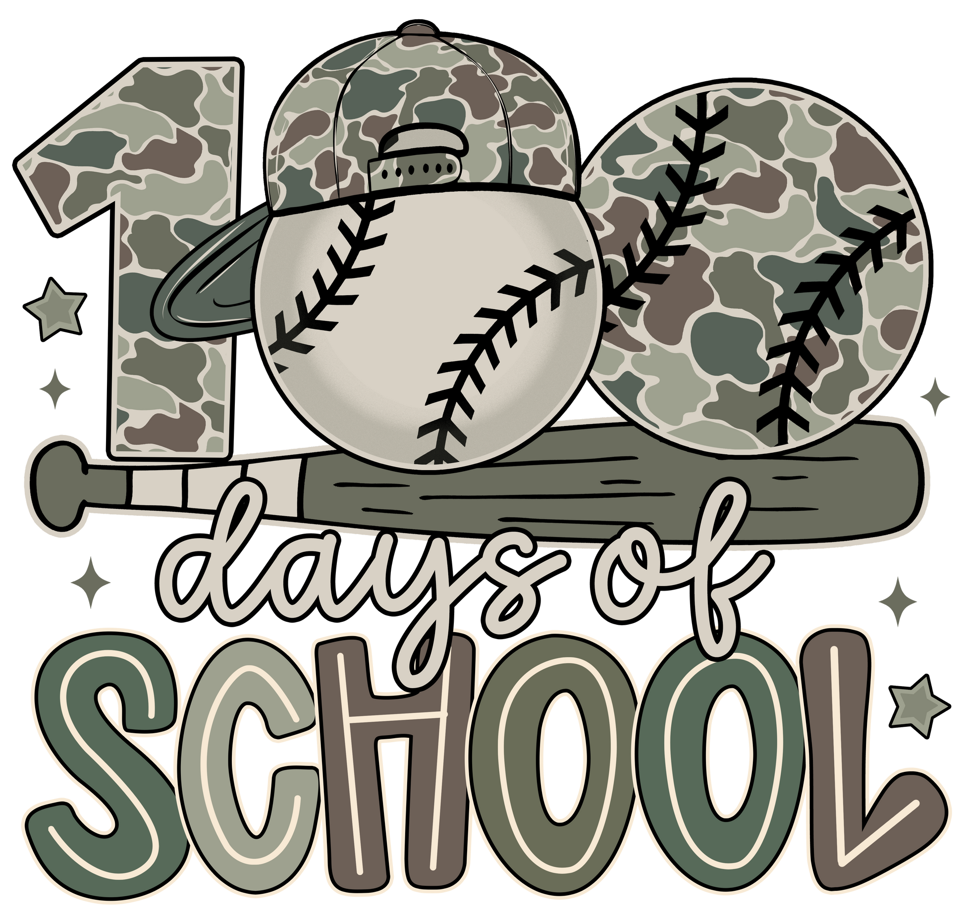 100 Days of School Prints Gallery 334