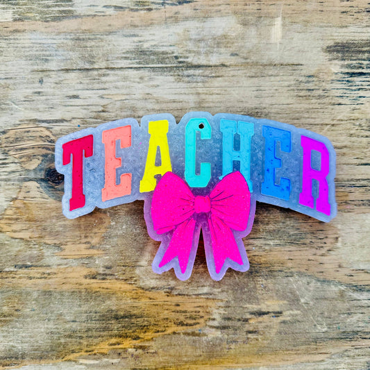 **Custom** “Teacher” with a Bow Car Freshie Southern Creek Wholesale