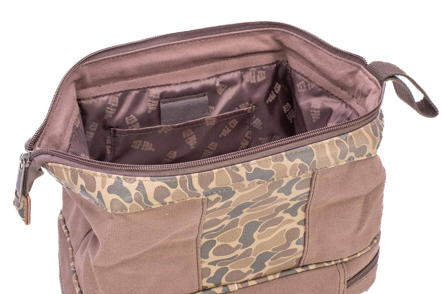 Alabama Crimson Tide Camo Canvas Toiletry Bag.