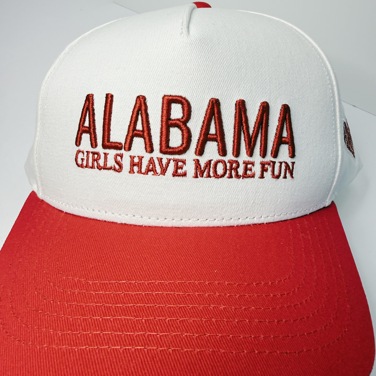 TRR - Cotton Structured Hat - ALABAMA Girls Have More fun TEELUX