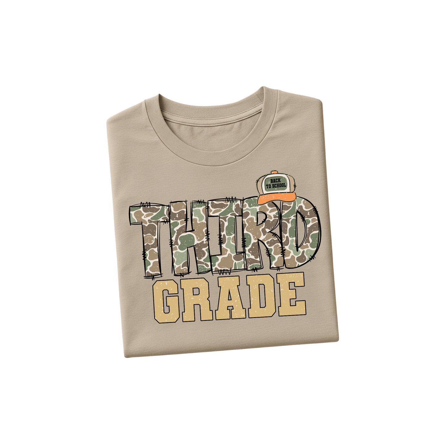 Camo Grade Shirt – Back to School (Pre-K through 5th Grade) Gallery 334
