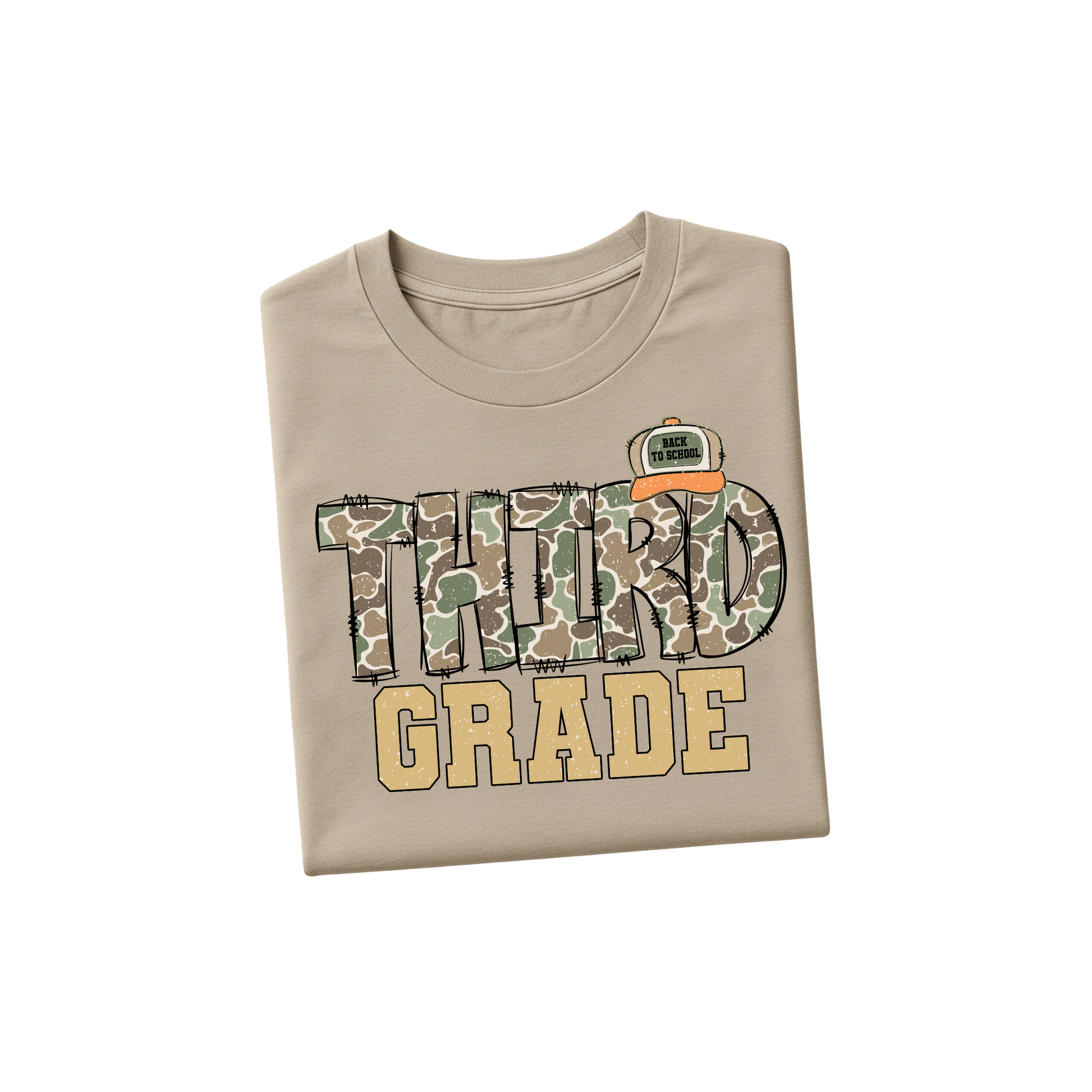 Camo Grade Shirt – Back to School (Pre-K through 5th Grade) Gallery 334