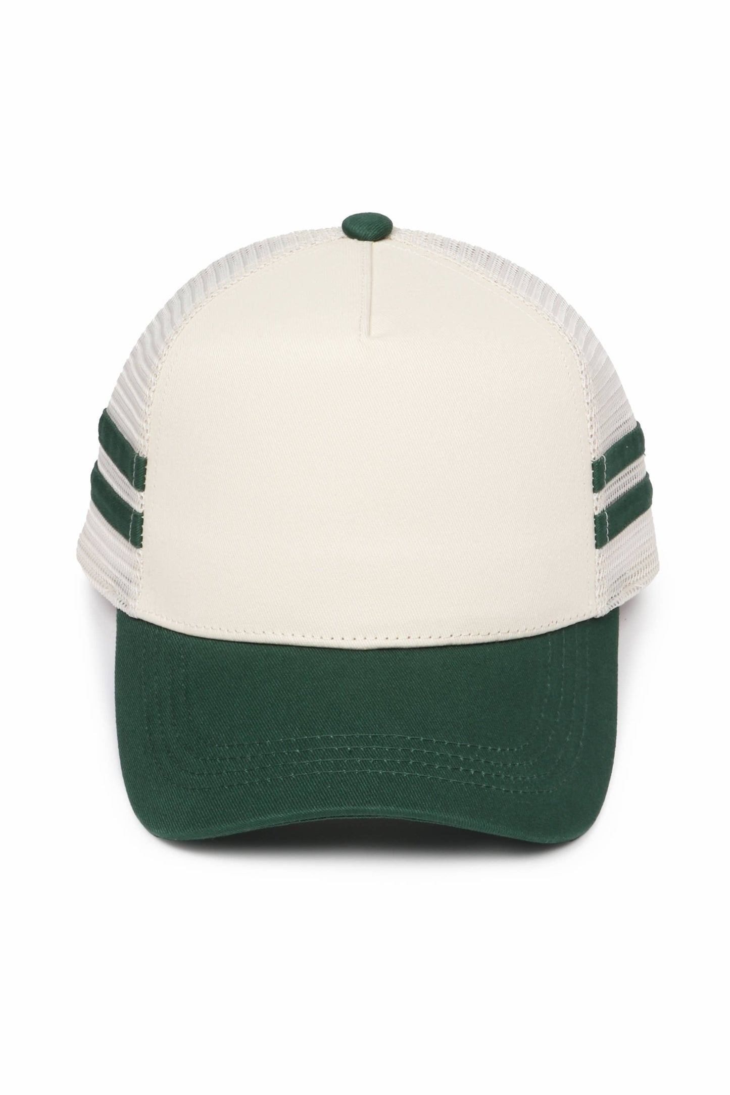 Retro Stripe Mesh Trucker Cap David And Young