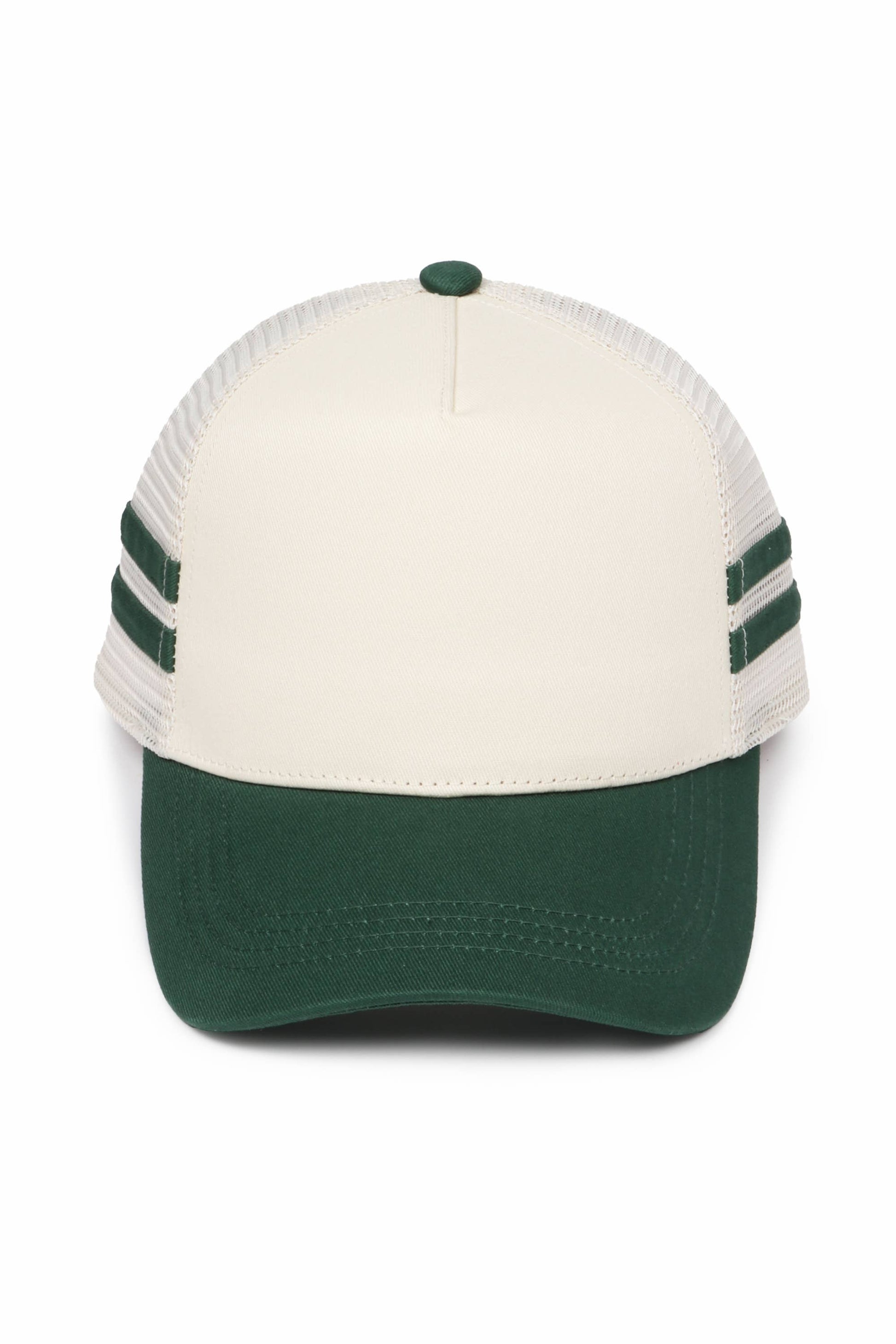 Retro Stripe Mesh Trucker Cap David And Young