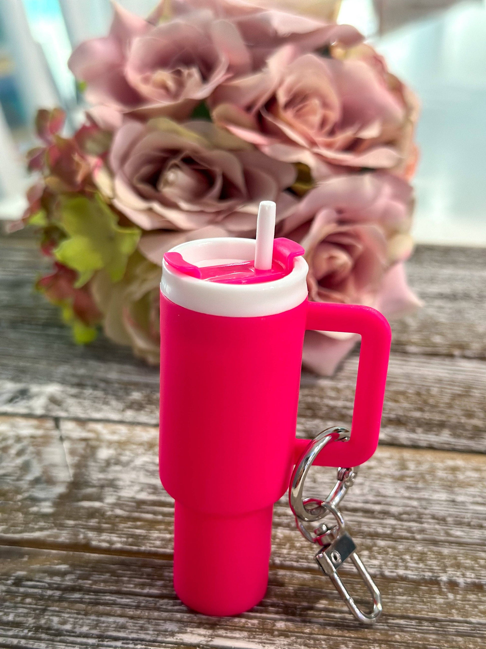Stan Mini Keychain "Hot Pink" Harris Girls & Co.