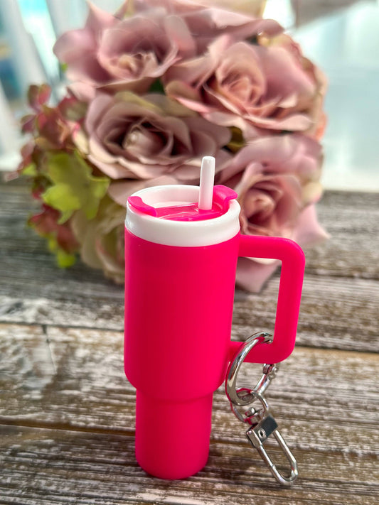 Stan Mini Keychain "Hot Pink" Harris Girls & Co.