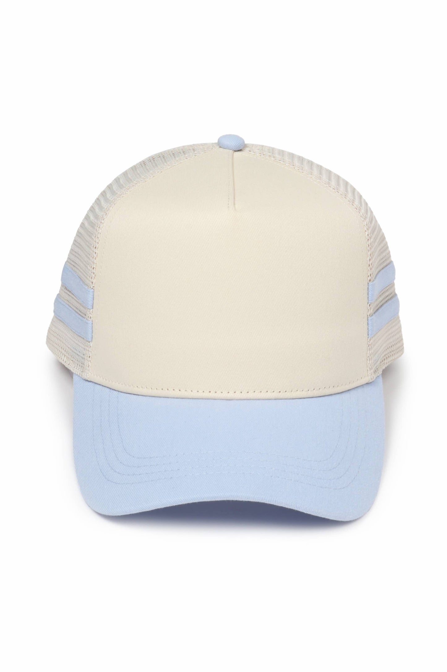 Retro Stripe Mesh Trucker Cap David And Young