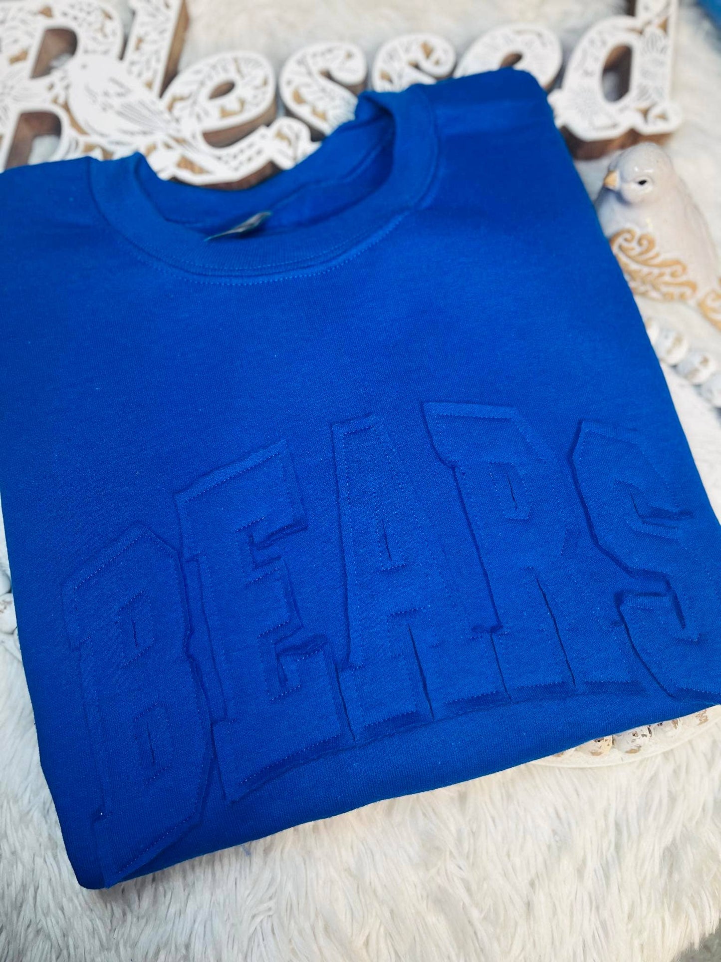 NEW Colors! Custom Raggy Sweatshirt, Popular tone on tone April's Sew Vinyl