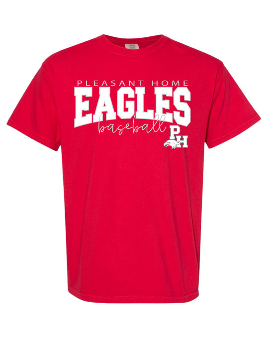 Pleasant Home Eagles Baseball T-Shirt Gallery 334