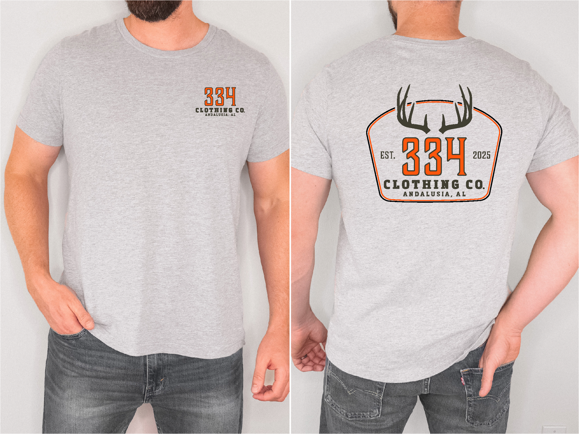 334 Antlers T-Shirt Gallery 334