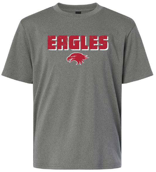 Eagles Distressed Performance Tee Gallery 334