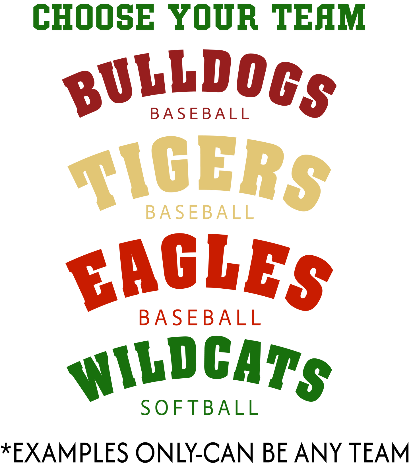 Custom Baseball & Softball Fan Sweatshirt – Choose Your Player, Team Colors & Number Gallery 334