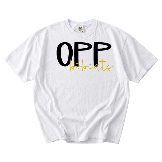 Opp Bobcats Comfort Colors Tee Gallery 334