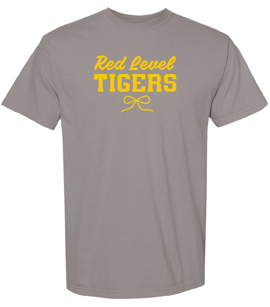 Red Level Tigers Bow Shirt Gallery 334