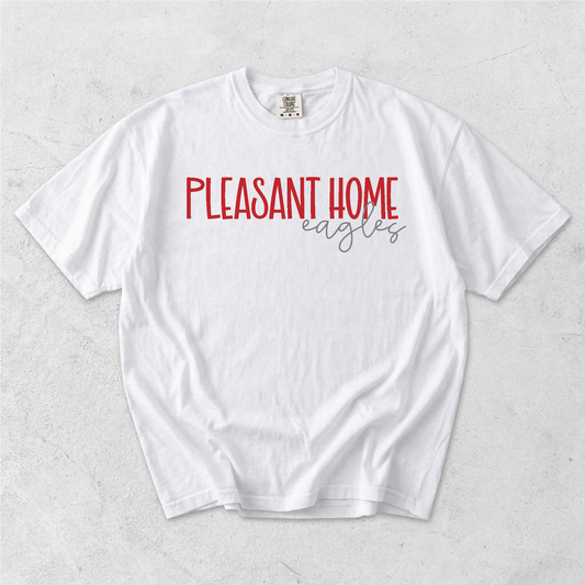 Pleasant Home Eagles Comfort Colors tee - White