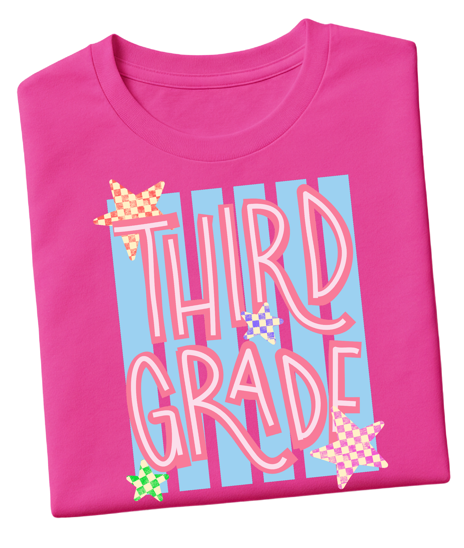 Striped Star Grade Shirt – Back to School (Pre-K through 6th Grade) Gallery 334