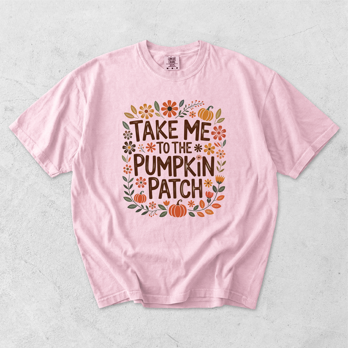 Take Me to the Pumpkin Patch - Comfort Colors 1717 Short Sleeve T-Shirt Gallery 334