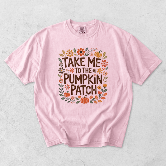 Take Me to the Pumpkin Patch - Comfort Colors 1717 Short Sleeve T-Shirt Gallery 334