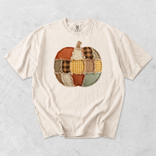 Quilted Pumpkin - Comfort Colors 1717 Short Sleeve T-Shirt Gallery 334