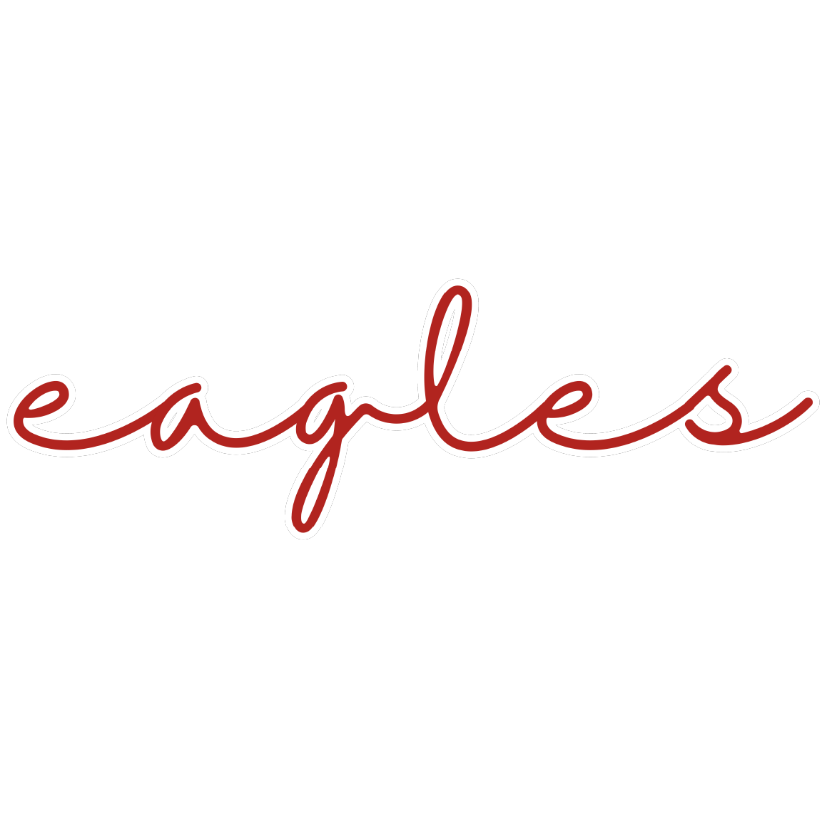 PH Red Script Eagles Design Gallery 334