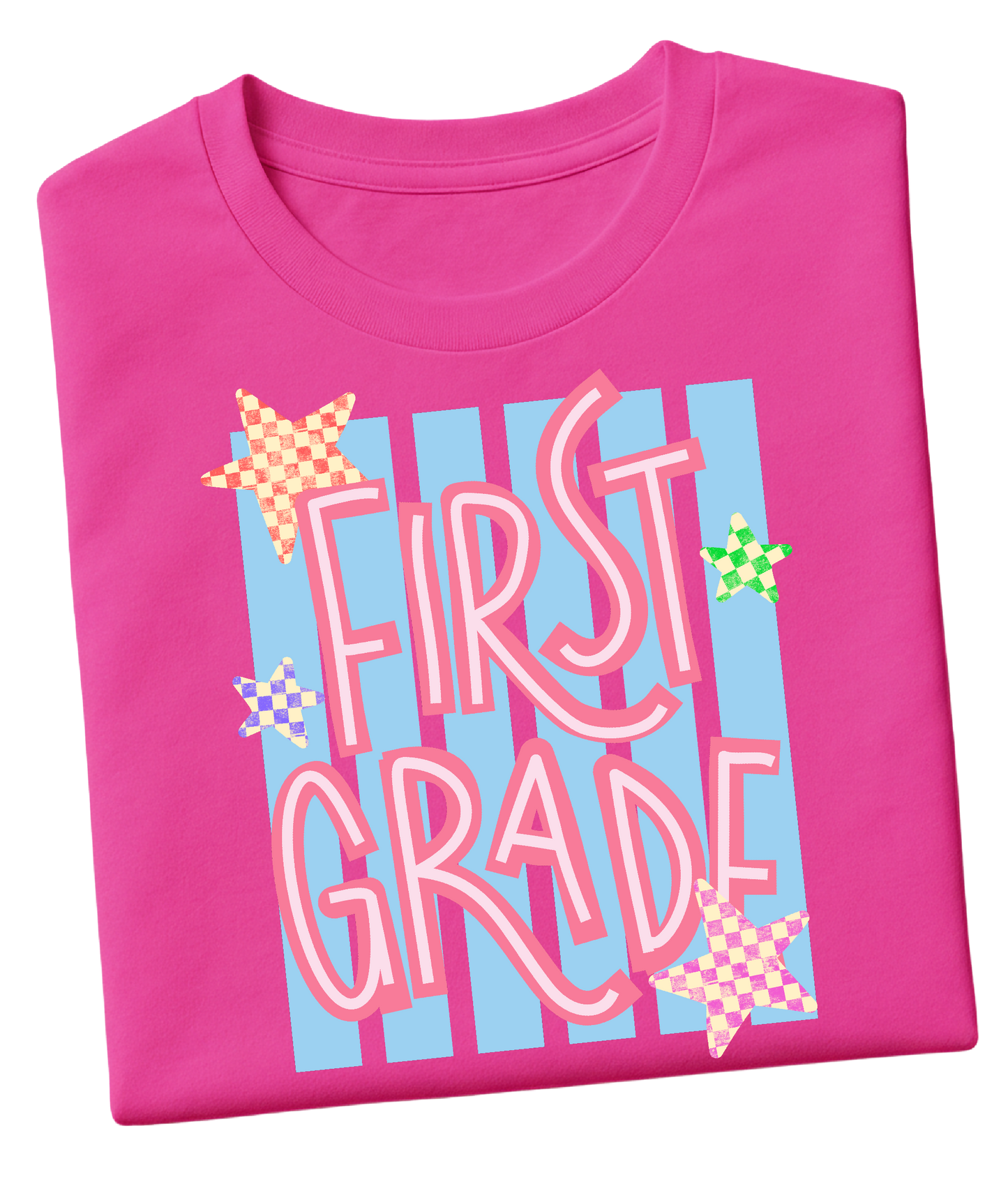 Striped Star Grade Shirt – Back to School (Pre-K through 6th Grade) Gallery 334