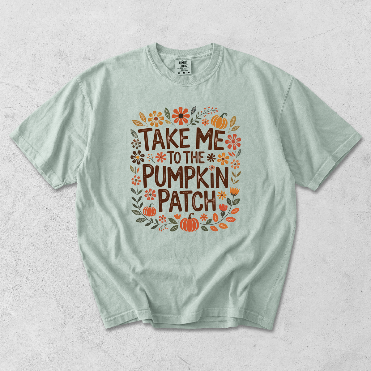 Take Me to the Pumpkin Patch - Comfort Colors 1717 Short Sleeve T-Shirt Gallery 334