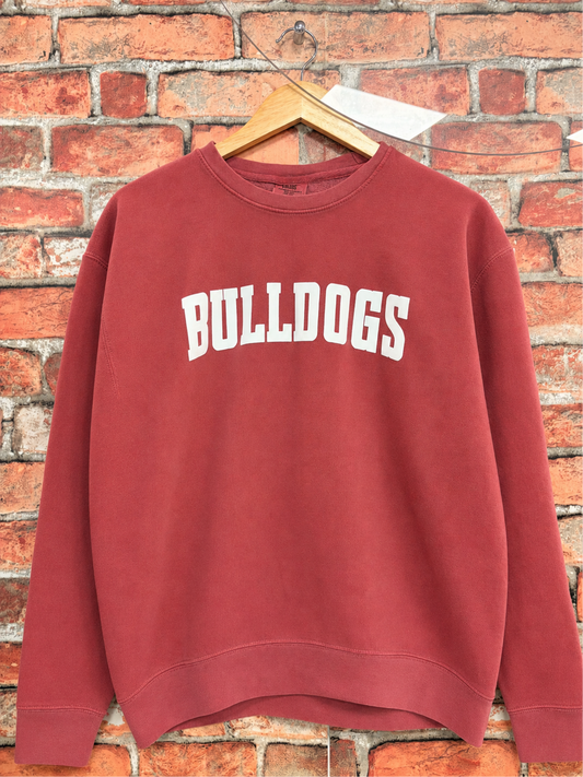 Bulldogs Puff Sweatshirt- Comfort Colors Lightweight Gallery 334