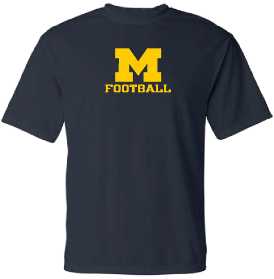 McKenzie Tigers Football Performance Dri-Fit Shirt Gallery 334