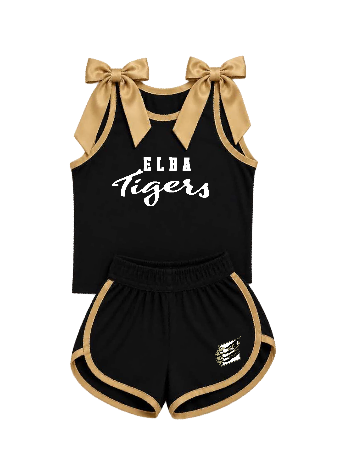 Elba Tigers Custom Spirit Set – Tank Top & Shorts (Pre-Order Deposit) Gallery 334