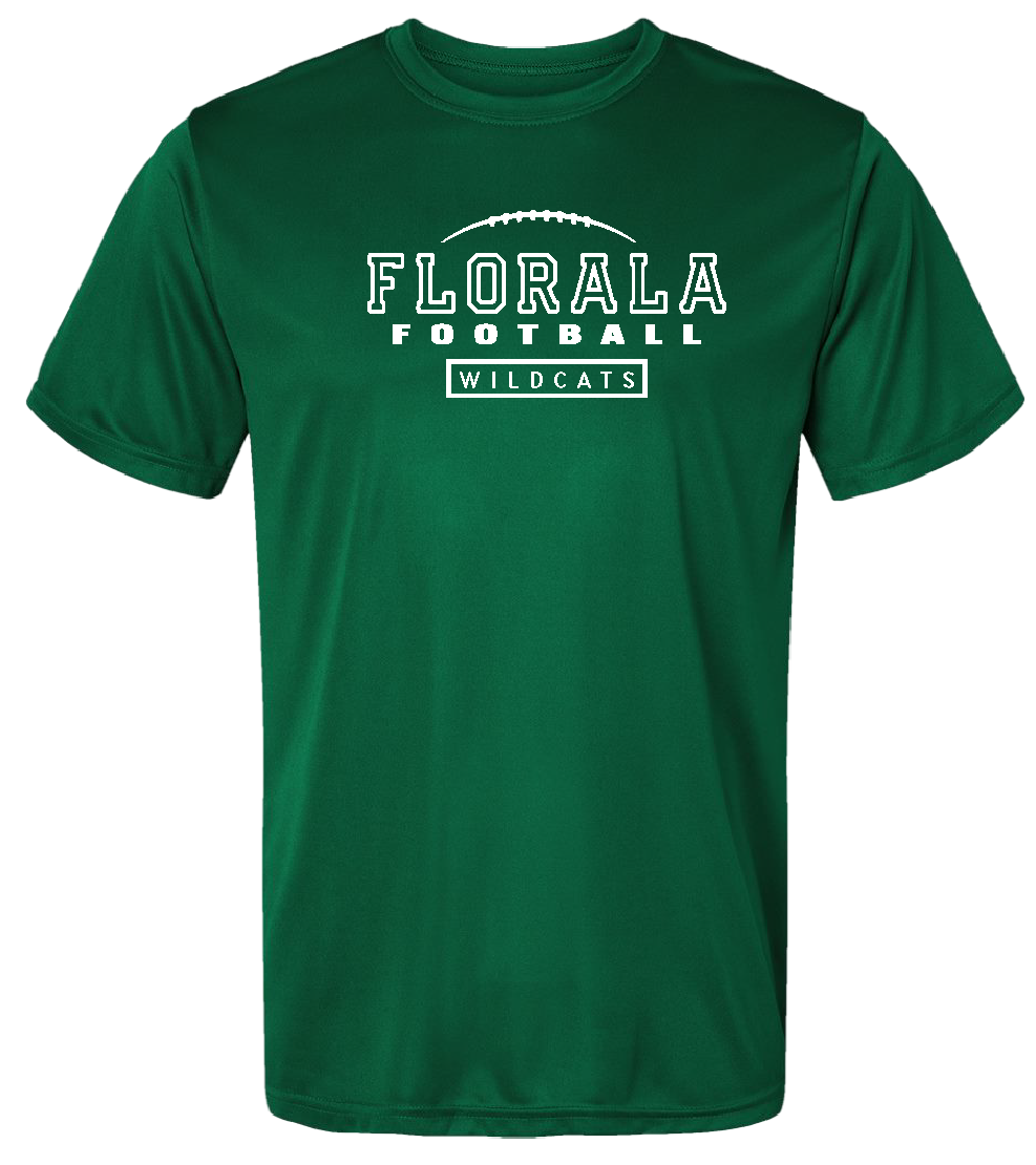 Florala Wildcats Football Performance Tee Gallery 334