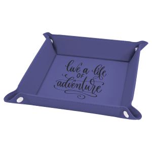 Customized Leatherette Valet Tray- Catch All