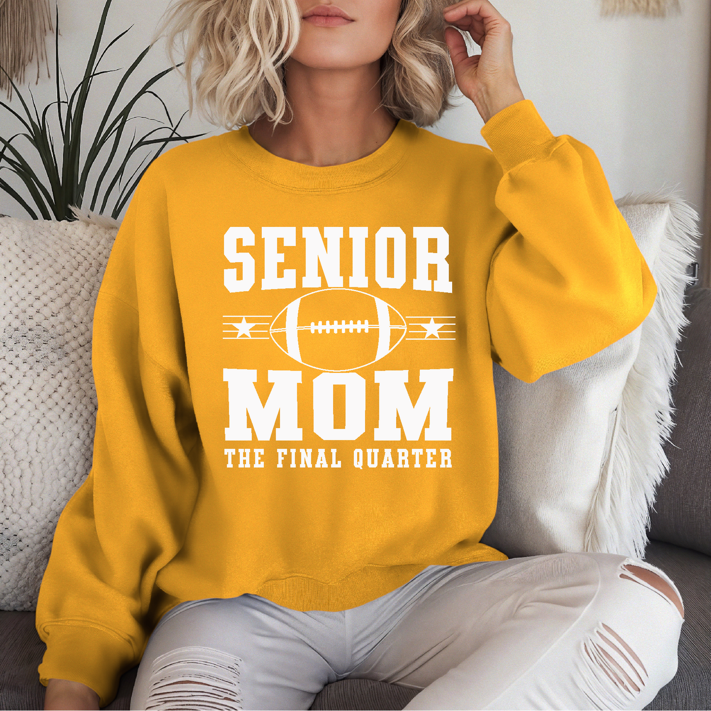 Senior Mom Football Sweatshirt Gallery 334
