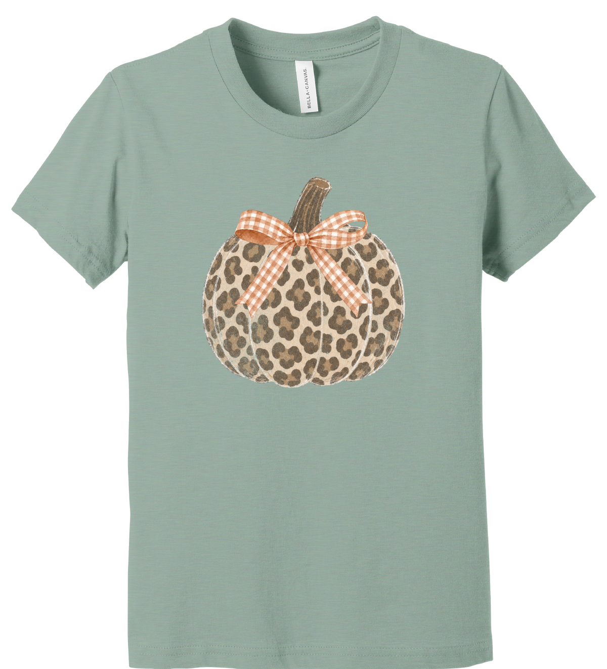 Youth Leopard Pumpkin - Short Sleeve T-Shirt Gallery 334