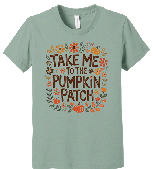 Youth Take Me to the Pumpkin Patch - Short Sleeve T-Shirt Gallery 334
