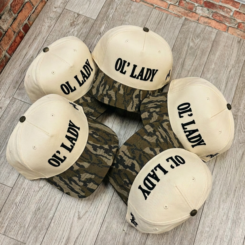 Ol Lady Bottomland Trucker Hat The Mad Hatter Co
