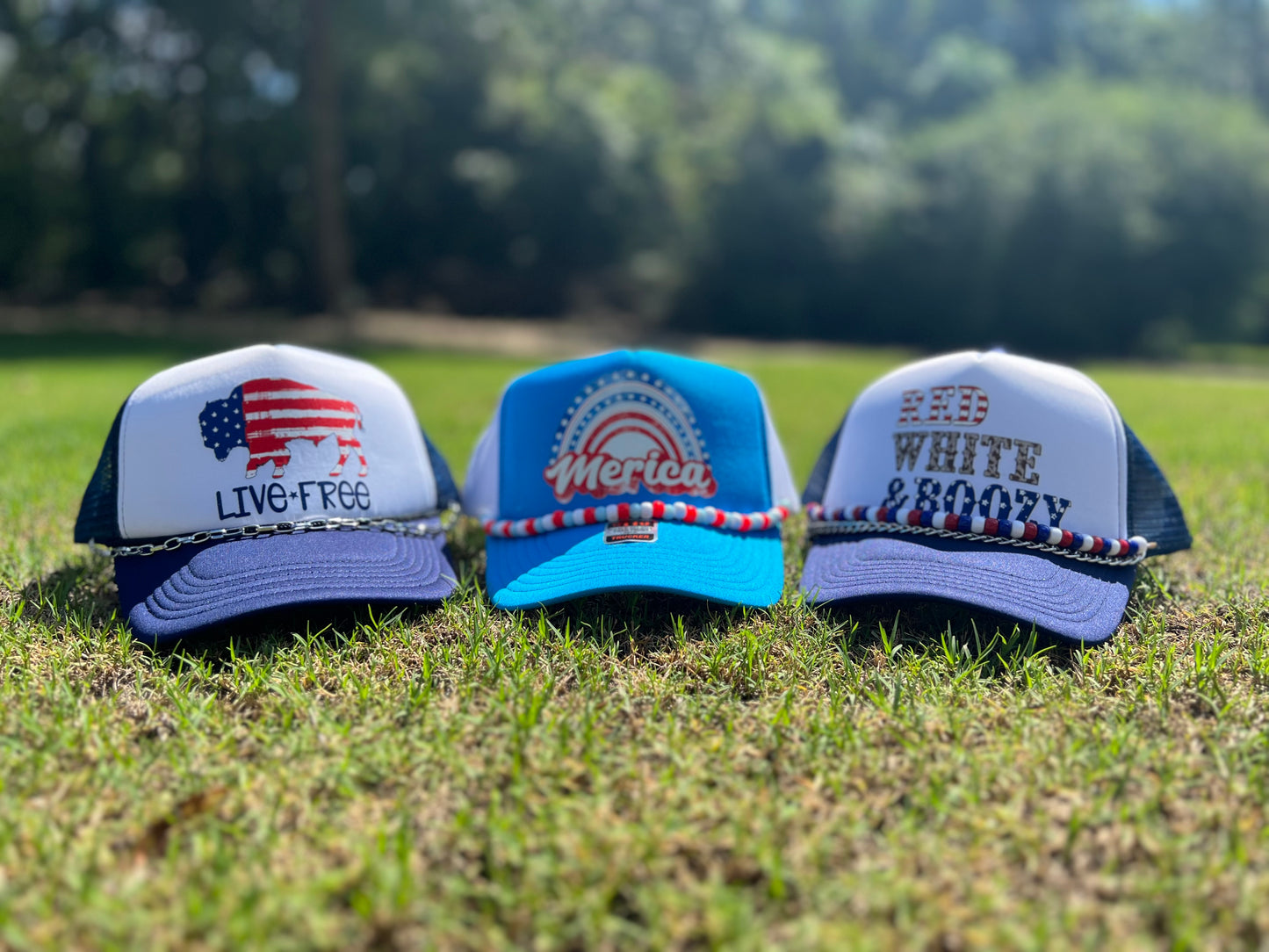 Patriotic Trucker Hats