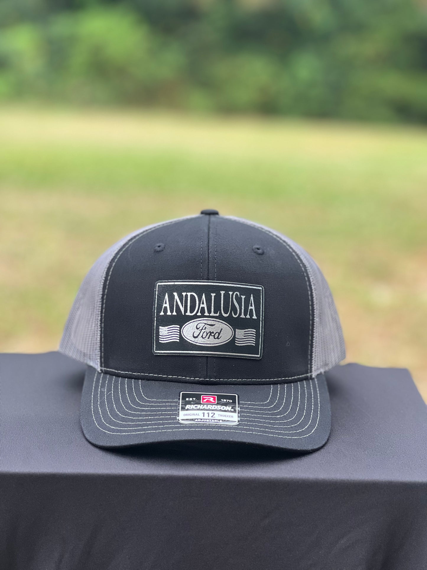 Custom Richardson 112 Leather Patch Hat