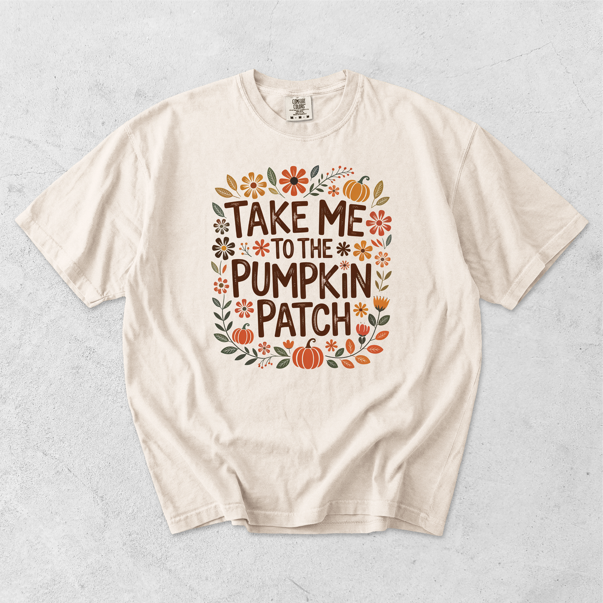Take Me to the Pumpkin Patch - Comfort Colors 1717 Short Sleeve T-Shirt Gallery 334