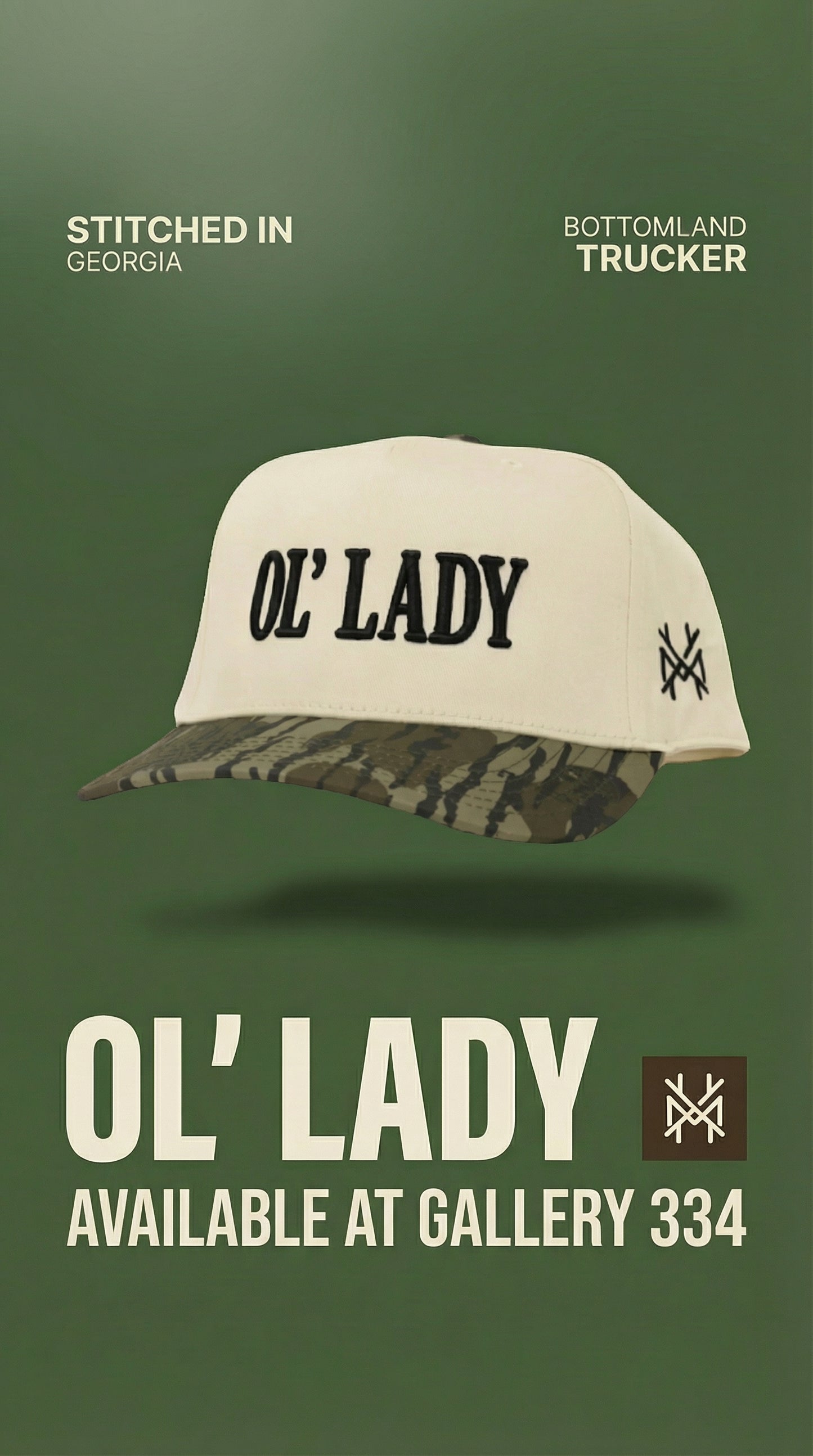 Ol Lady Bottomland Trucker Hat The Mad Hatter Co