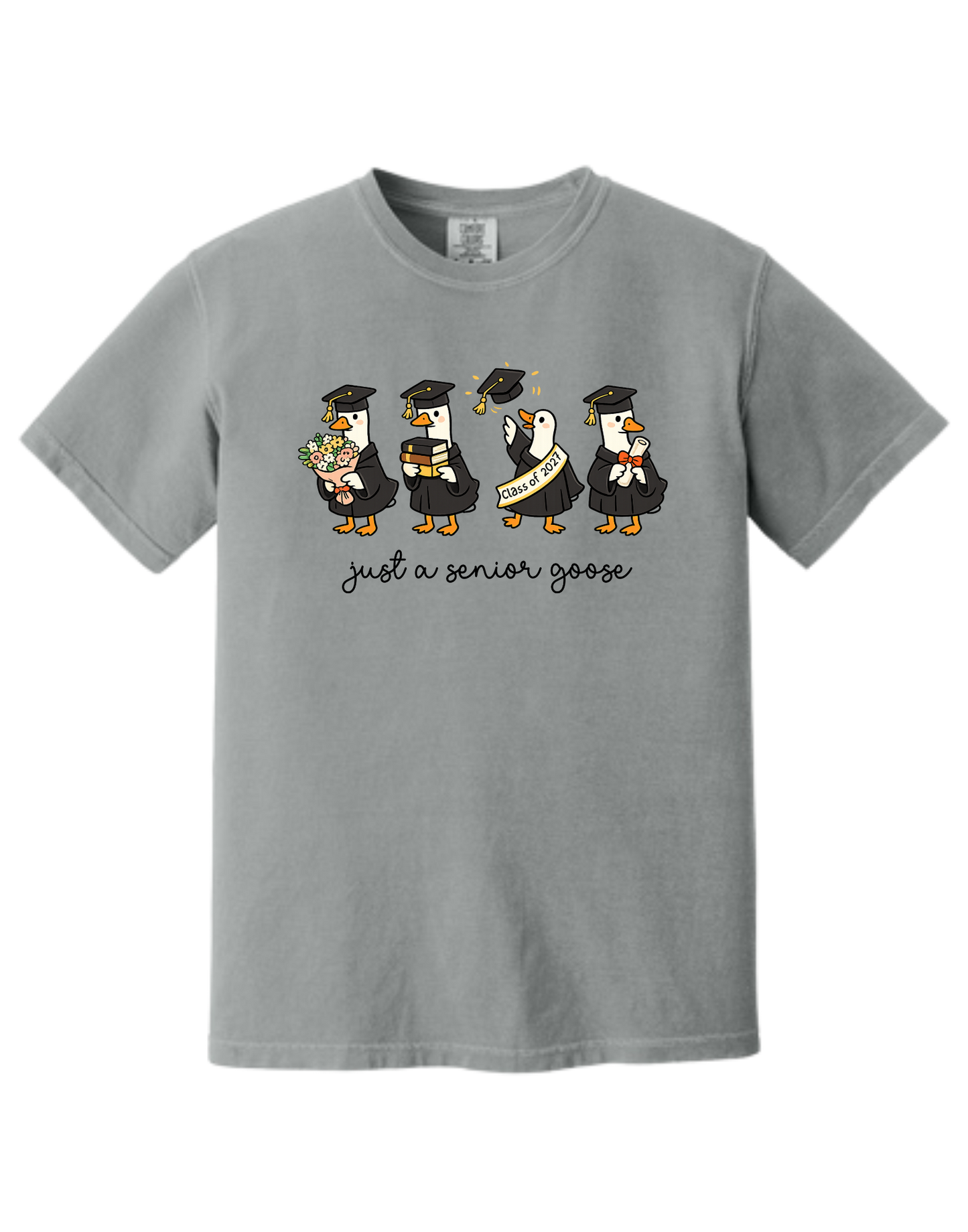 Just a Senior Goose Tee Gallery 334