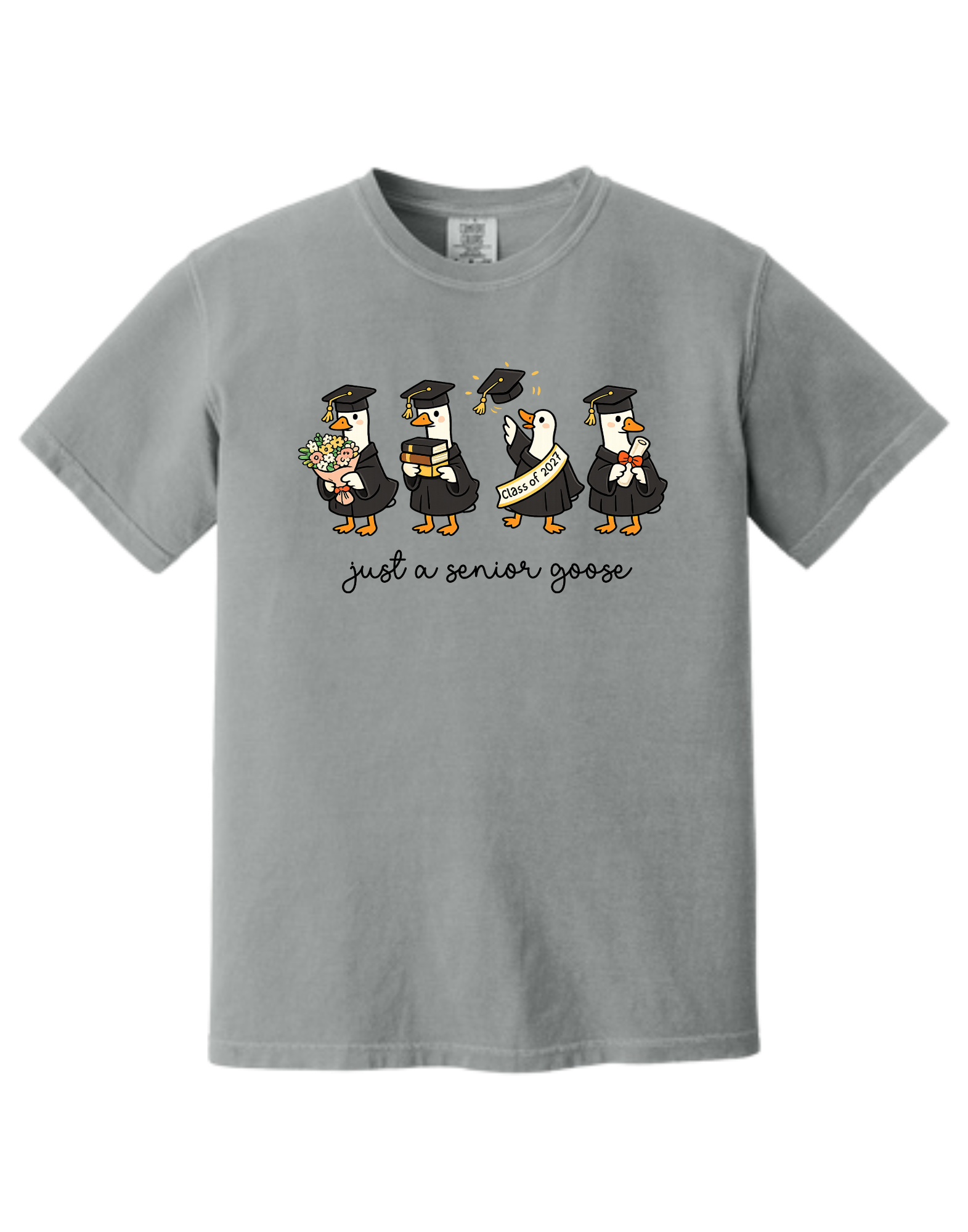 Just a Senior Goose Tee Gallery 334